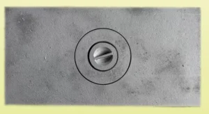 Плита 1-однокамфорна з візерунком Булат 620×320 (05в) 12 кг