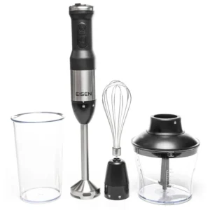Блендер EISEN EHB-123SS 1200 Вт Тип: заглибний. 1200 Вт,подр,вінчик,чорний)