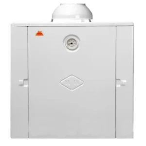 Газовий димохідний одноконтурний котел Геліос АОГВ-10 Д М правий вихід