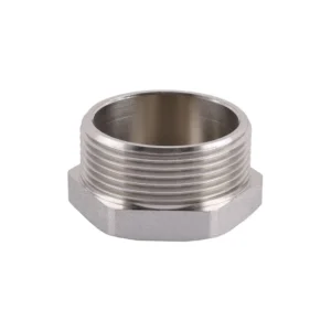 Заглушка латунна 1/2″ Н (зовнішня, нікель)