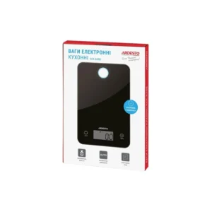 Ваги кухонні Ardesto SCK-839B Тип: Електронні. Максимальна вага: 5 кг. Автоматичне відключ