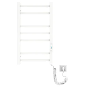 Рушникосушка електр.Ладер-7 біла 720х480х100 з регул.універсальна