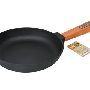 Сковорода чавунна ТМ BRIZOLL 240x46.5 мм з ручкою Optima 02440-Р