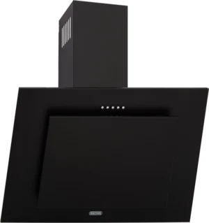 Витяжка кухонна ELEYUS VERTICAL 470 60 BL 135Вт, 60 см, 470 м³/год, вертикальна, чорна (витяжка ELEYUS, вертикальна)
