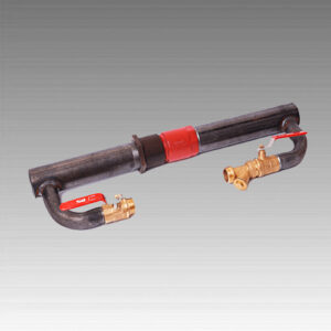 Байпас з клапаном 50 мм (довгий)