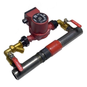 Байпас з клапаном 50 мм (короткий)