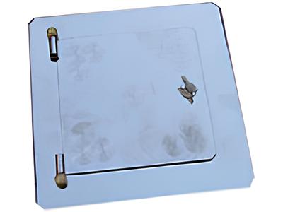 Дверка димохідна на завісах №4 (нерж.)200х200 . 22шт.уп.-001 Дверка димохідна на завісах №4 (нерж.)200х200 . 22шт.уп.-001