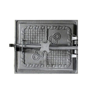 Дверка топочна Поліська з відбивачем 335×290 (ОДв) 9,5 кг