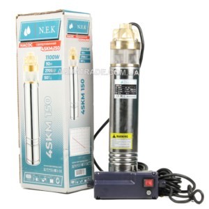 Глибинний насос  N.E.K 4SKM 150-1kW(10м каб)+пульт