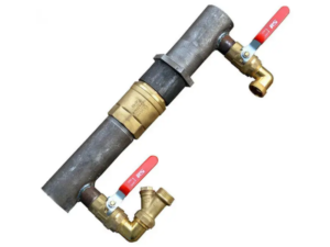 Клапан 40 мм латунний