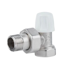 Кран радіаторний кутовий "Антипротечка" (без ручки)