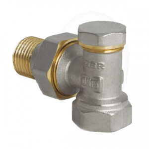 Кран радіаторний кутовий KOER 1/2 (нижній) (КОЕР)