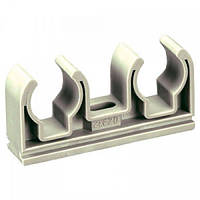 Кріплення ППР 25 подвійне SANICA сірий