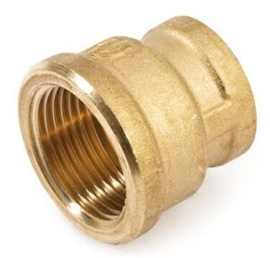Муфта латунна 1″ В × 1″ В (внутрішня/внутрішня)