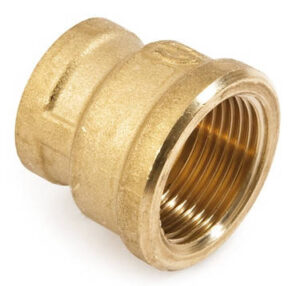 Муфта латунна 1/2″ В × 3/4″ В (внутрішня/внутрішня)