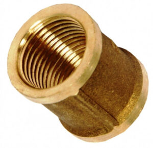 Муфта латунна 3/4″ В × 3/4″ В (внутрішня/внутрішня)