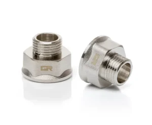 Перехідник латунний 1/2″ Н × 1″ В (зовнішня/внутрішня)