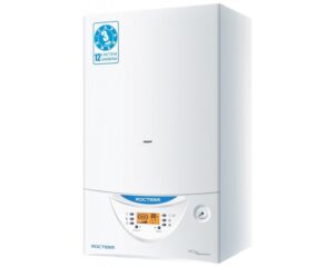 Газовий турбований котел Роктерм TR2-B24 24 кВт 2 теплообмінники + труба (газовий котел турбований)