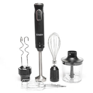 Блендер EISEN EBS-133M 1000 Вт,подрібн,вінчик,міксер, тісто,чорний)