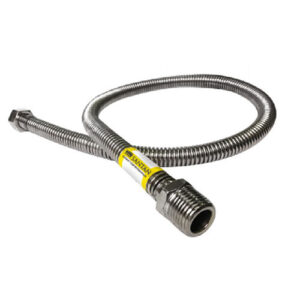 Шланг гофрований газовий 1x2 гш 40 см. sanflex