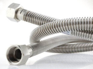 Шланг гофрований газовий 3/4″ ГГ 50 см Sanflex (гайка–гайка)