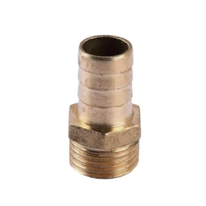 Штуцер латунний 3/4″ Н × 20 мм (зовнішня)