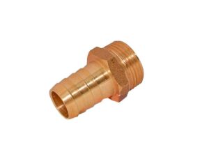 Штуцер латунний 3/4″ В × 14 мм (внутрішня, нікель)