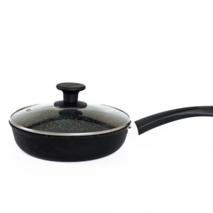 Сковорода AD40243 з аxп покриттям і скляною кришкою Talco x алюмін.