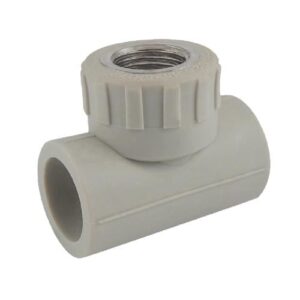 Тройник ППР 25 х 1x2 РН SANICA сірий (160ящ.)