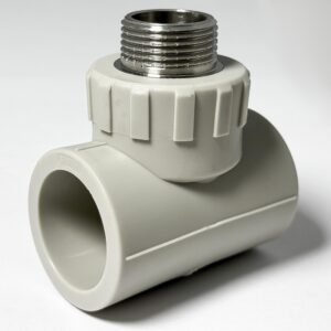 Тройник ППР 32х 3x4 РН SANICA сірий (80ящ.)