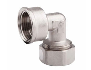 Угол латунний 1/2″ В × В (внутрішня/внутрішня)