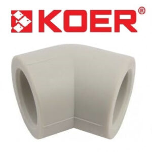 Угол ППР 20 х 45 KOER сірий