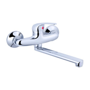 Змішувач Aqua кухня настінний Toledo-C040