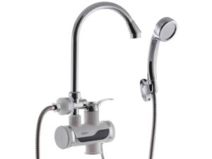 Змішувач водонагрівач Zerix ELW-08E з лійкою, з показником температури (3 кВт)