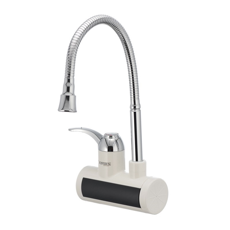 Змішувач водонагрівач Zerix ELW-21ЕW на стіну з індикатором температури (3 кВт) Змішувач водонагрівач Zerix ELW-21ЕW на стіну з індикатором температури (3 кВт)